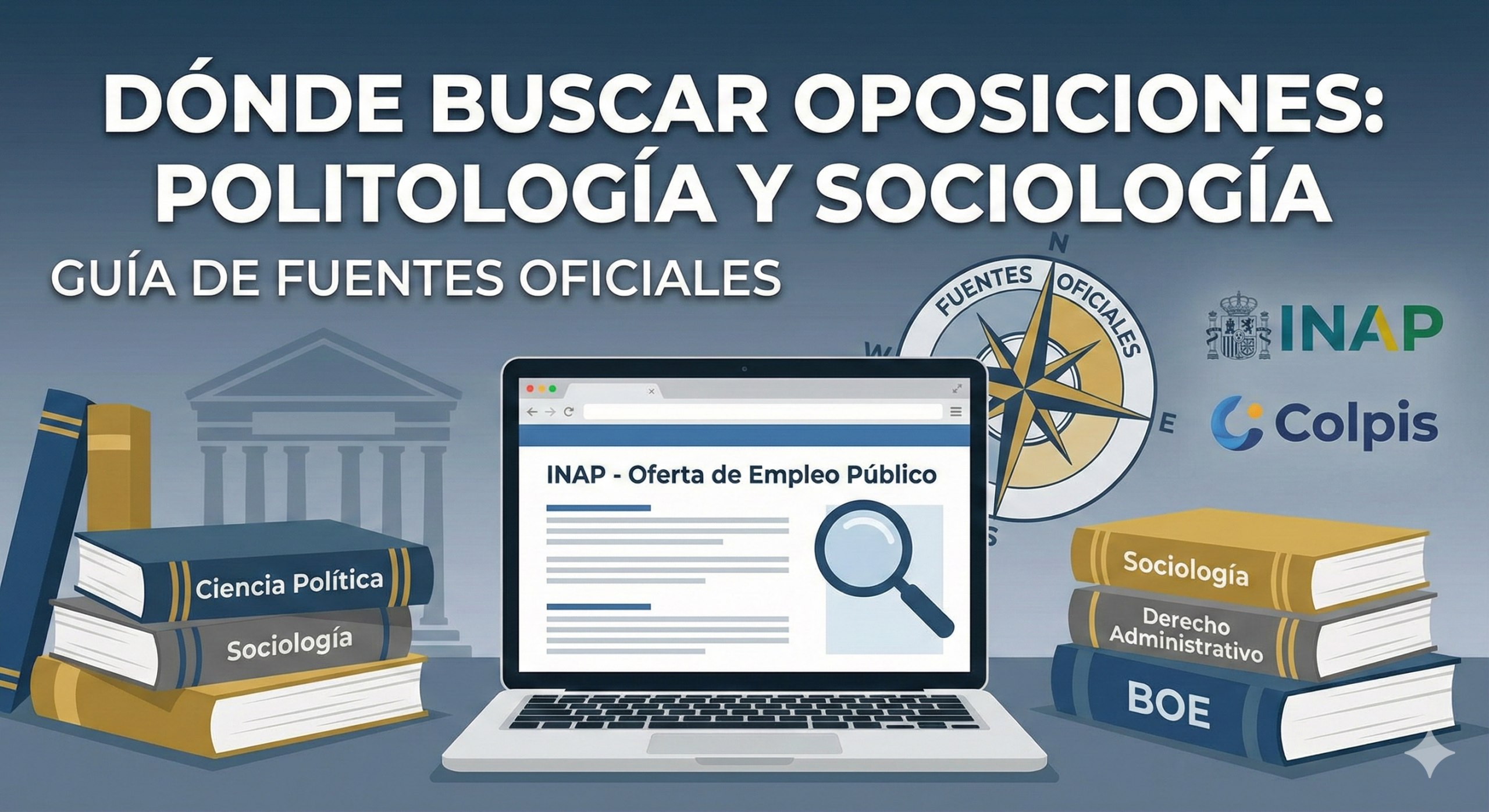 Dónde buscar oposiciones y empleos Ciencia Política y Sociología